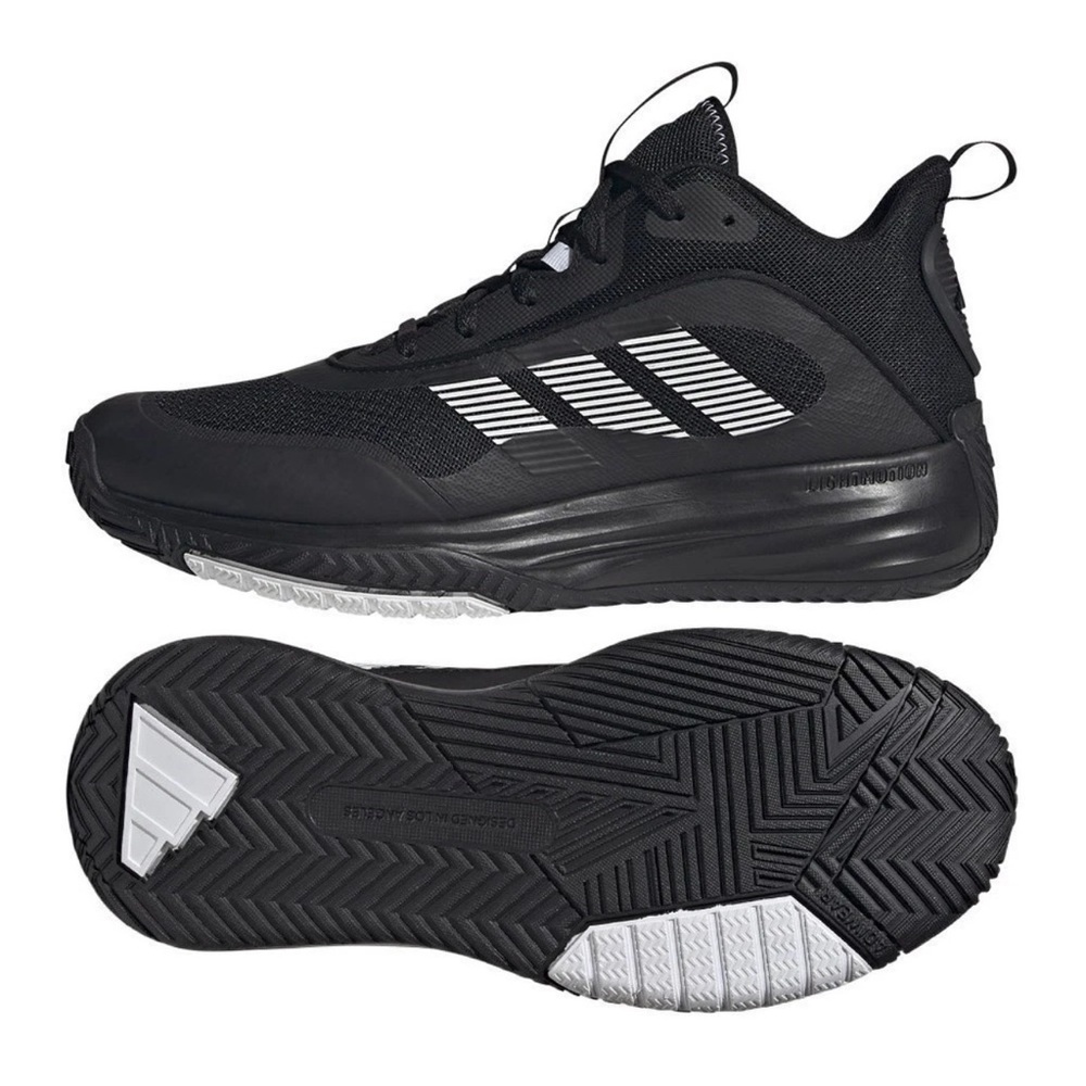 Adidas Men's Black and White Sneakers - Picture 2 of 10